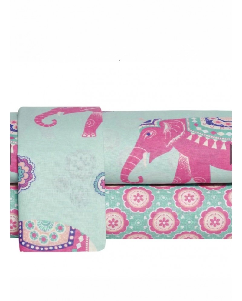 SABAH Παπλ/θήκη μονή σετ 2 τμχ KENTIA