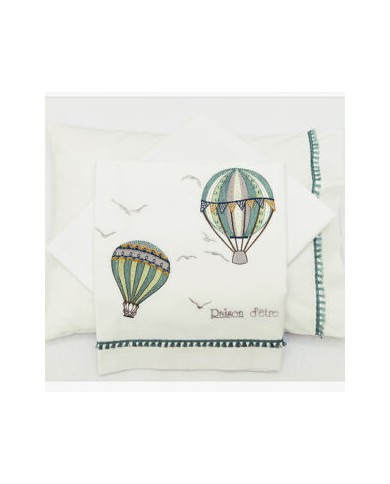 Πετσέτες σετ 2 τμχ "Hot Air Balloon" Raison d'etre