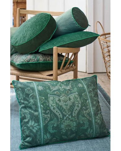 Cushion Kyoto festival dark green PIP STUDIO