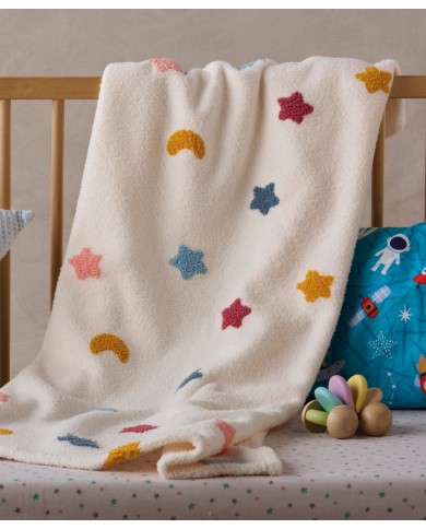 ASTERO 12 Κουβέρτα κούνιας πλεκτή ΚΕΝΤΙΑ