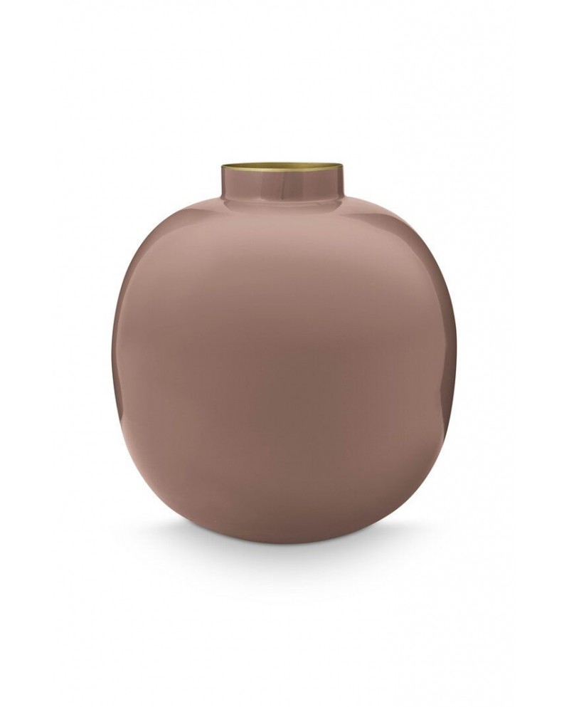 Vase metal rust 23cm PIP STUDIO