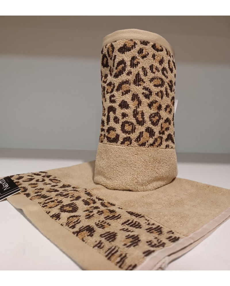 Πετσέτες λέοπαρ σετ 2 τμχ Nexttoo
