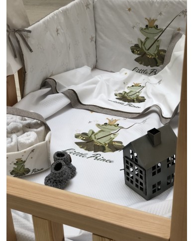 Σεντόνια κούνιας σετ 3 τμχ "PRINCE CHARMING"  Raison D'être