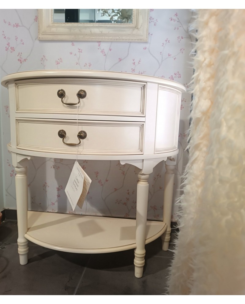 Half moon console table Laura Ashley