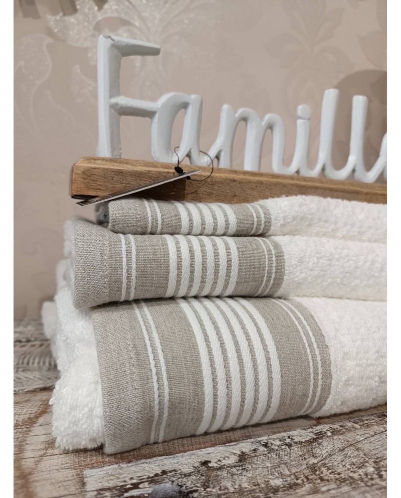 Πετσέτες σετ 3 τμχ Made in Portugal