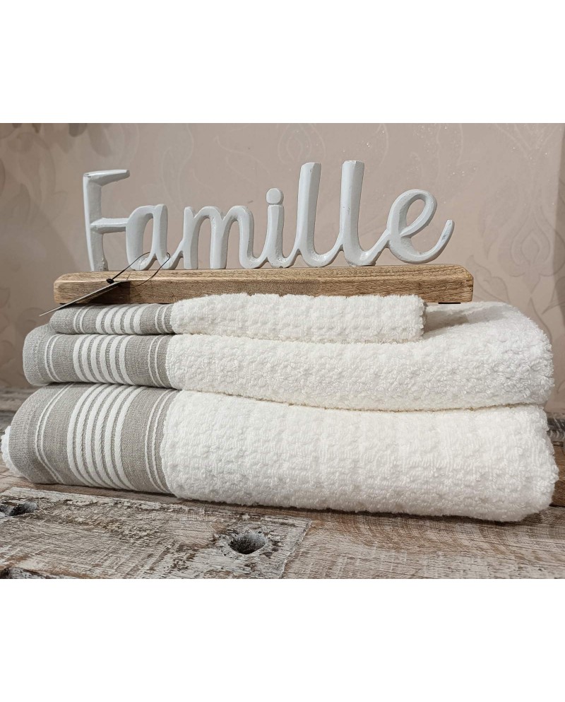 Πετσέτες σετ 3 τμχ Made in Portugal