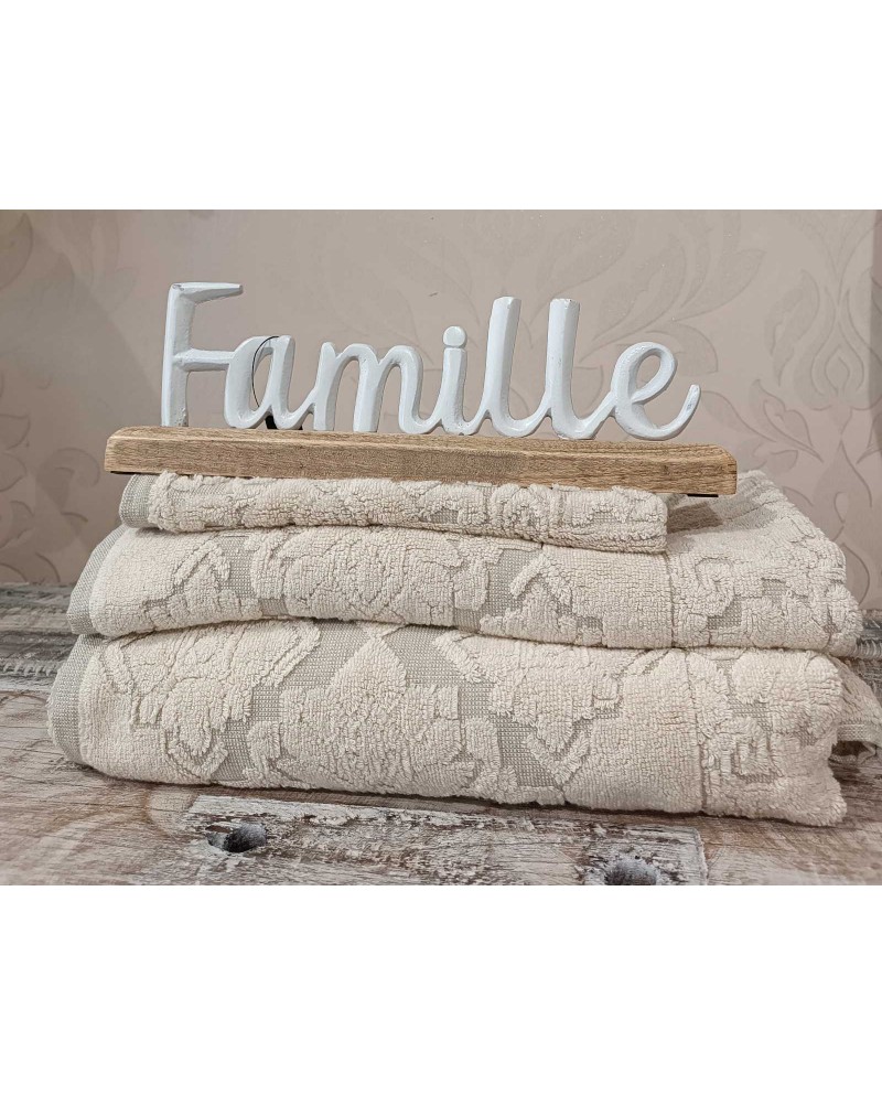 Πετσέτες σετ 3 τμχ Made in Portugal