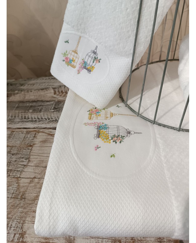 Πετσέτες σετ 3 τμχ Made in Portugal