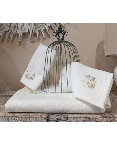 Πετσέτες σετ 3 τμχ Made in Portugal