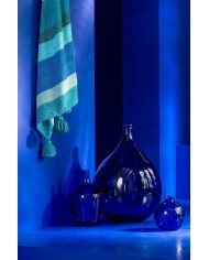 Vase Karaf Glass Blue Smal Jolipa