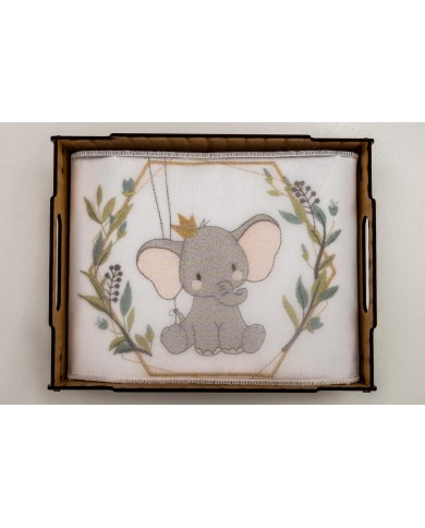 Σεντόνια κρεββατιού σετ 3 τμχ "DREAM BIG - ELEPHANT" Raison D'être