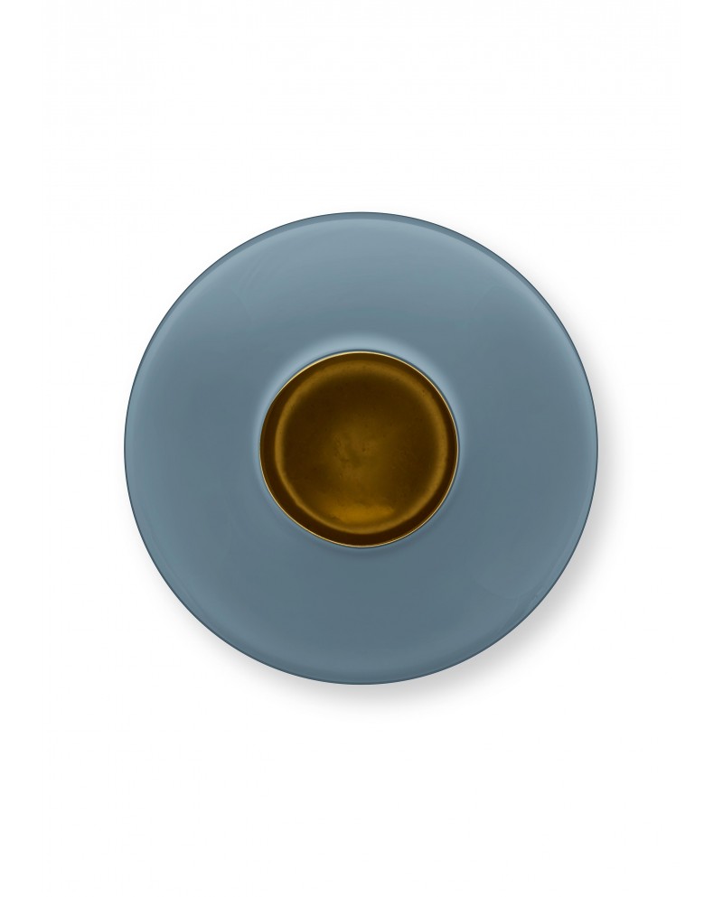 Vase Metal Light Blue PIP STUDIO