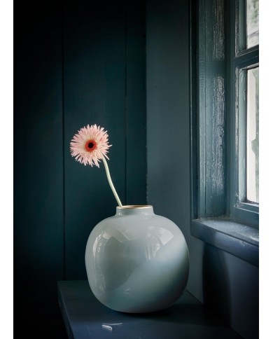 Vase Metal Light Blue PIP STUDIO