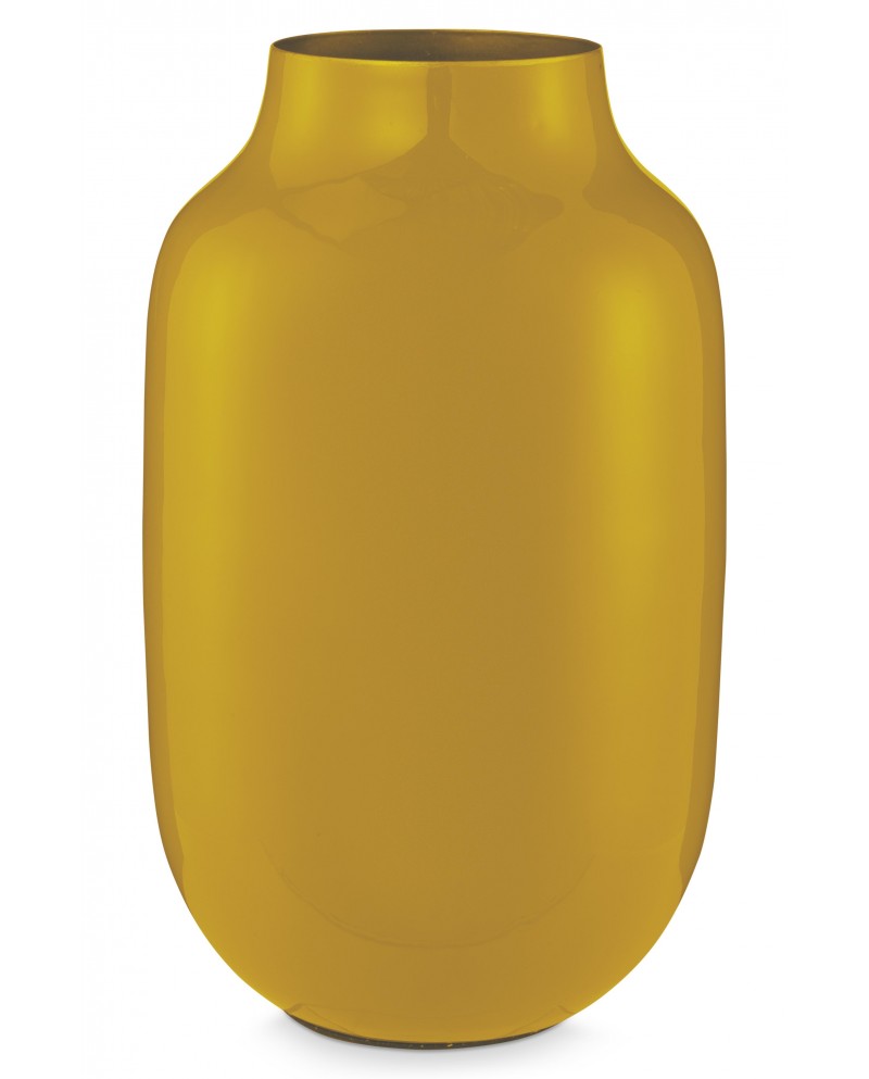 Vase Metal Yellow PIP STUDIO