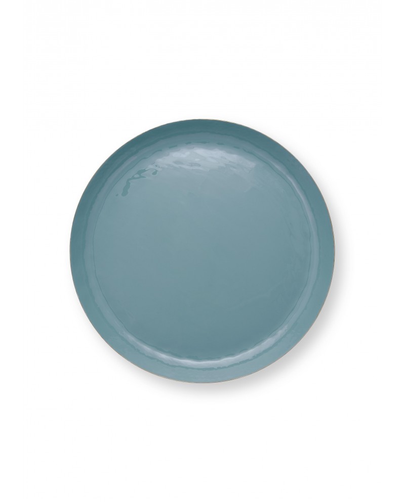 Tray Enamelled Blue 50CM PIP STUDIO