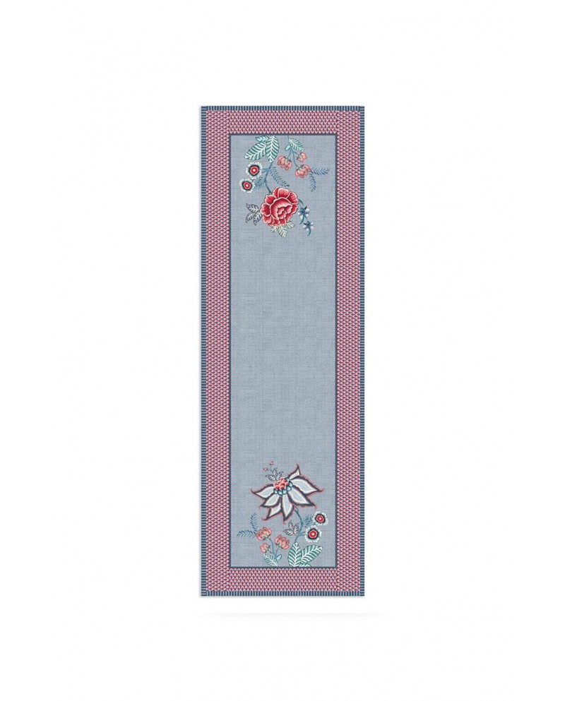 Flower Festival Table Runner Blue PIP STUDIO