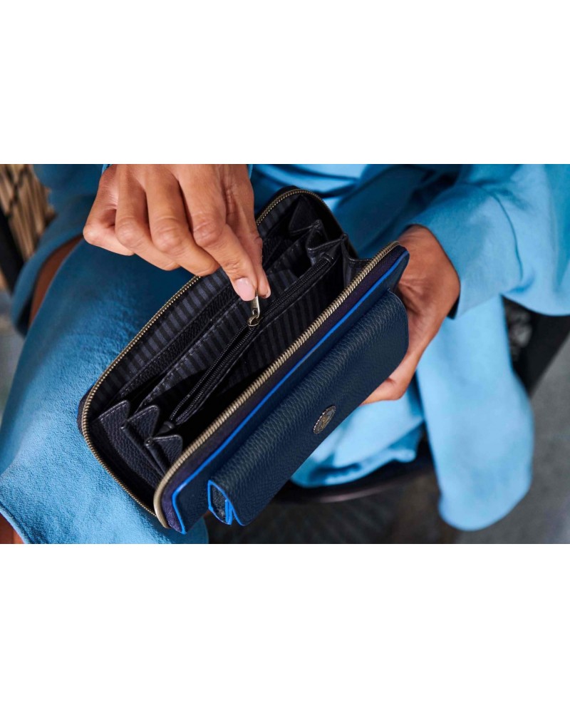 Wallet Pocket Uni Blue PIP STUDIO