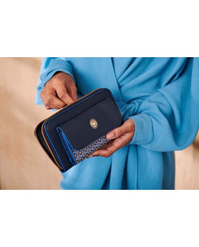 Wallet Pocket Uni Blue PIP STUDIO