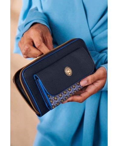Wallet Pocket Uni Blue PIP STUDIO
