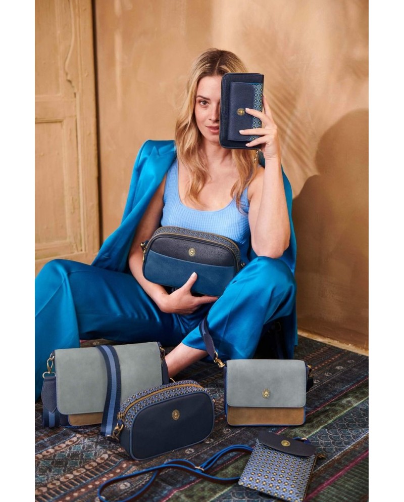 Wallet Pocket Uni Blue PIP STUDIO