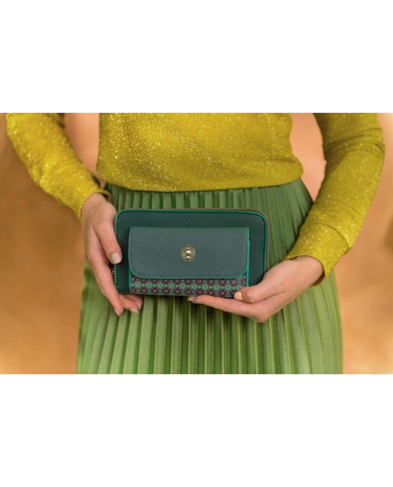 Wallet Pocket Uni Green PIP STUDIO