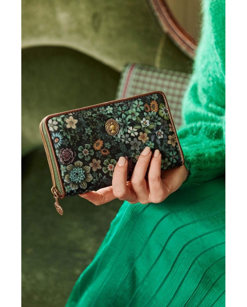 Wallet Tutti I Fiori Green PIP STUDIO