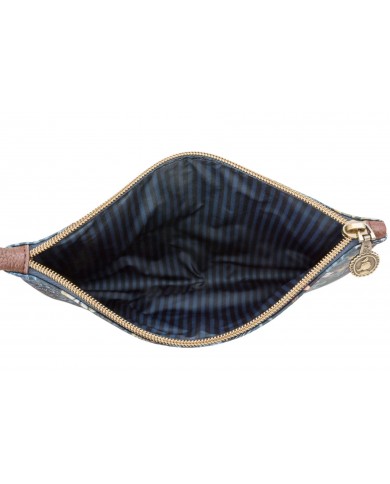 Cosmetic Flat Pouch Medium Tutti i Fiori Blue PIP STUDIO