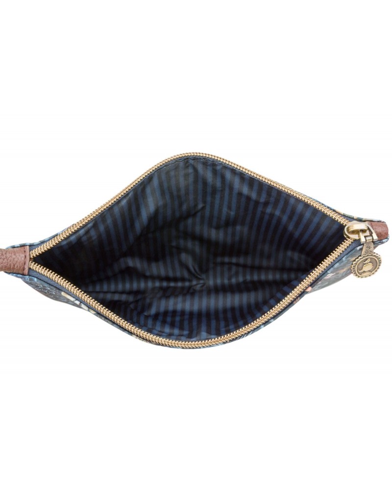 Cosmetic Flat Pouch Medium Tutti i Fiori Blue PIP STUDIO