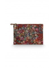 Cosmetic Flat Pouch Medium Tutti i Fiori Pink