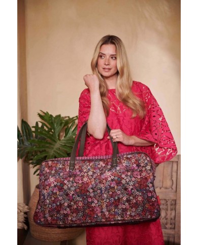 Weekend Bag Large Tutti i Fiori Pink