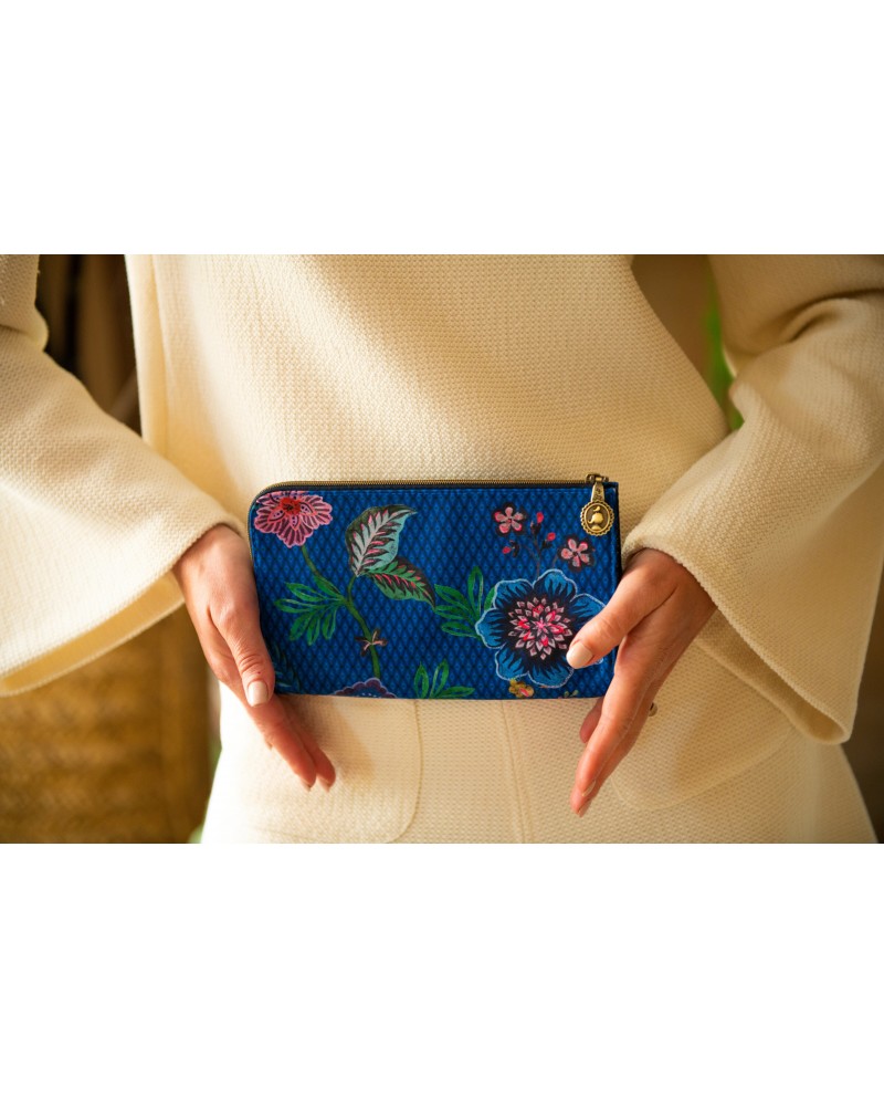 cosmetic bag Flores Dark Blue PIP STUDIO
