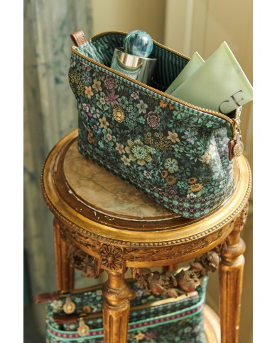 Cosmetic Purse Large Tutti i Fiori Green PIP STUDIO
