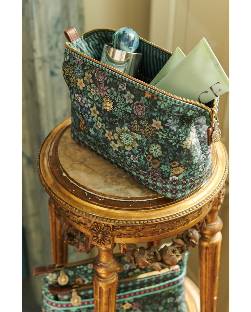Cosmetic Purse Large Tutti i Fiori Green PIP STUDIO