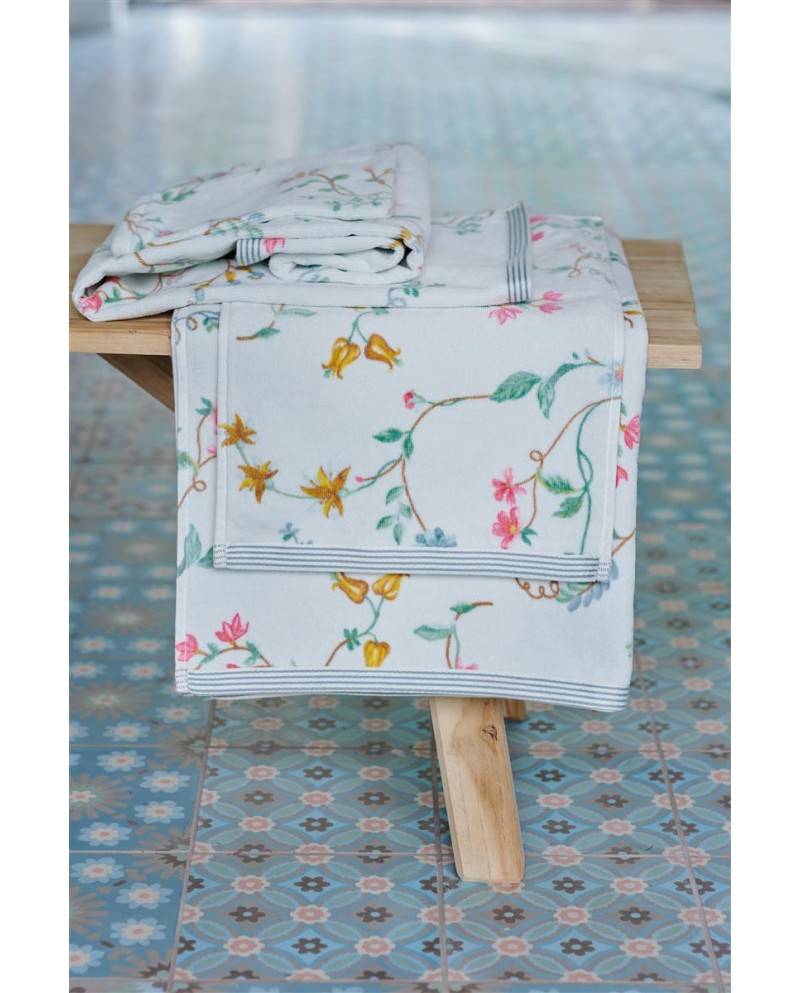 πετσετα σωματος  Les Fleurs White PIP STUDIO