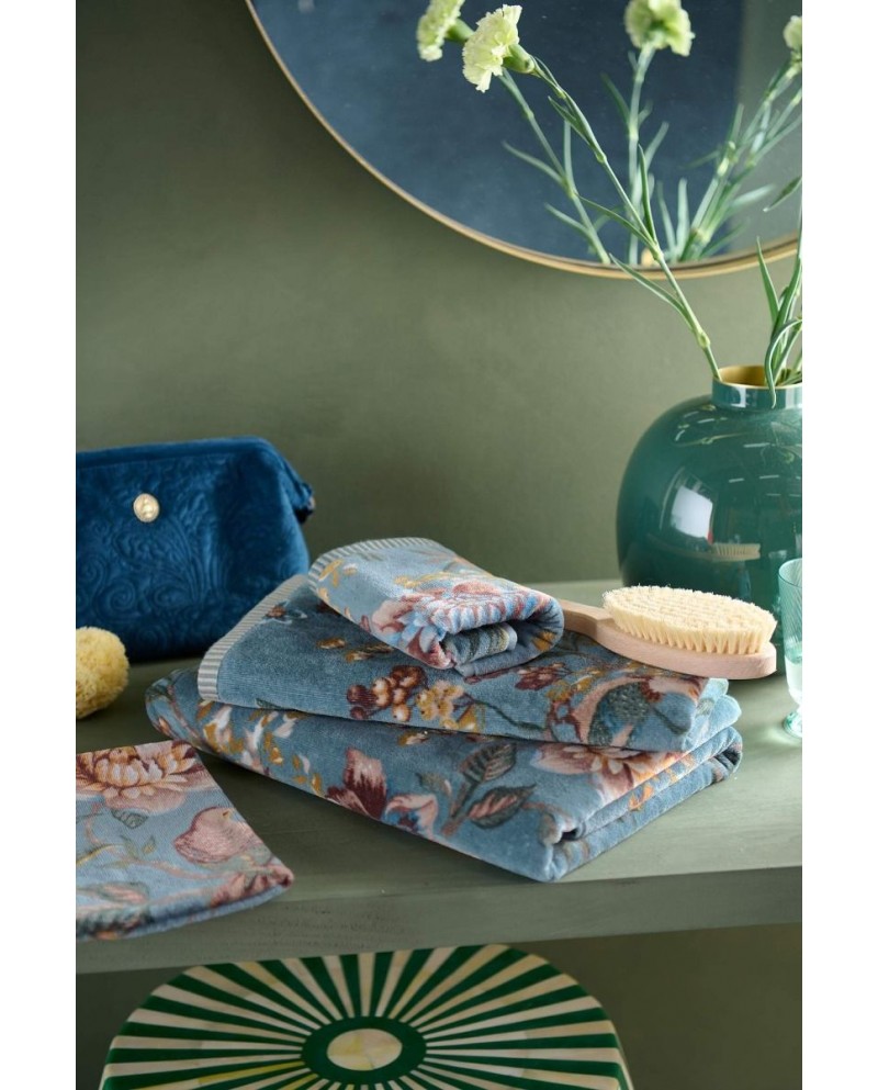 Πετσέτα προσώπου Secret Garden Blue PIP STUDIO