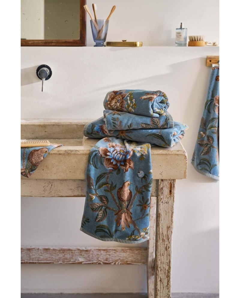 Πετσέτα προσώπου Secret Garden Blue PIP STUDIO