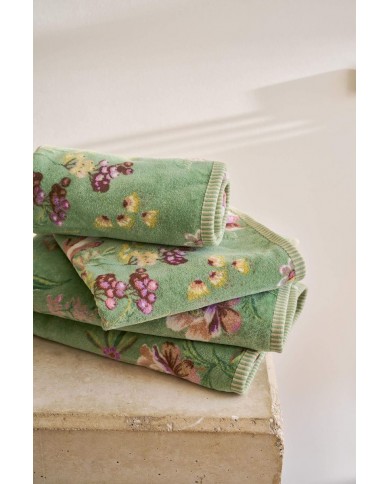 Πετσέτα μπάνιου Secret Garden Green PIP STUDIO