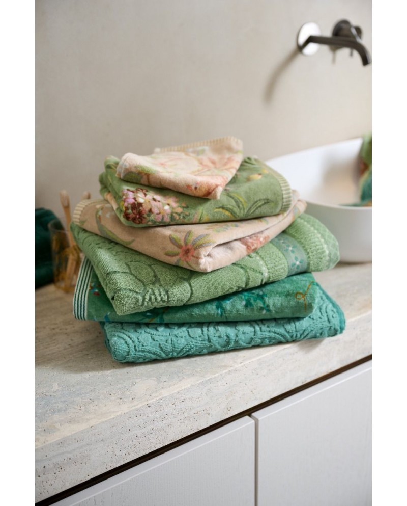 Πετσέτα προσώπου  Jasmin Jacquard Green PIP STUDIO