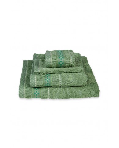 Πετσέτα χειρός  Jasmin Jacquard Green PIP STUDIO