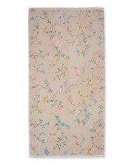 Bath Towel Large Les Fleurs Khaki PIP STUDIO