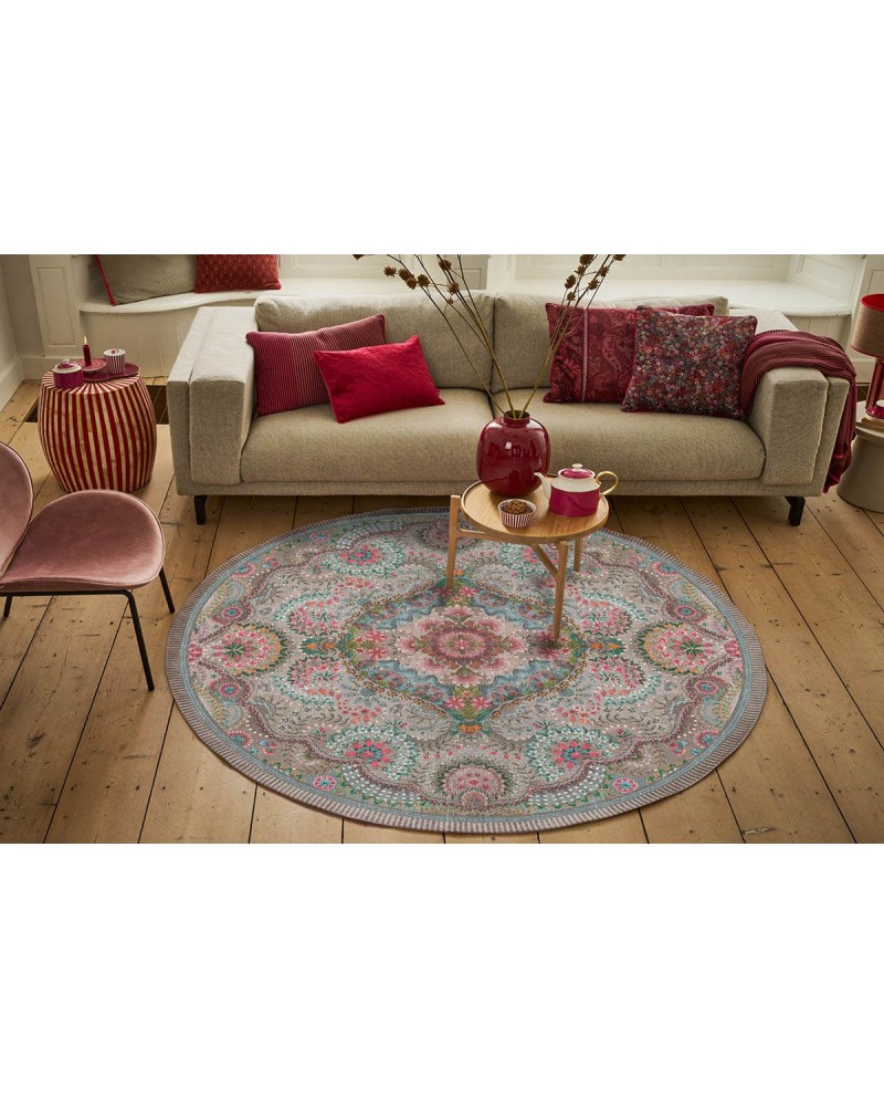 Round Carpet Moon Delight by Pip Pastel Khaki PIP STUDIO